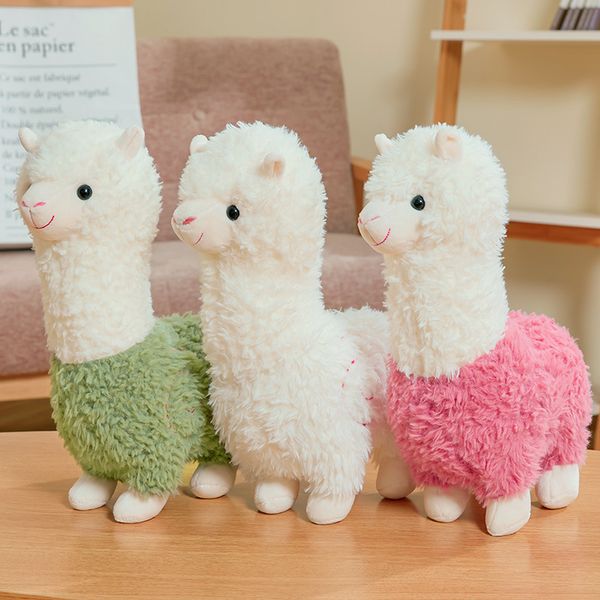 

2021 cute new alpaca plush toy grass mud horse doll creative net red beast