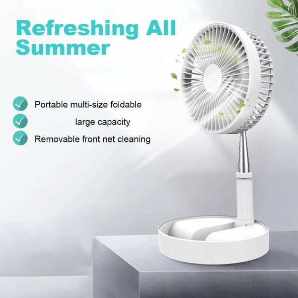 

electric fans portable fan usb charging mini folding multifunctional family bedroom office deskcooling