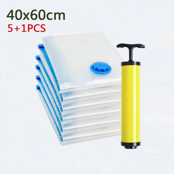 

storage bags vacuum space saving clothes home hand pump travel compressed bag