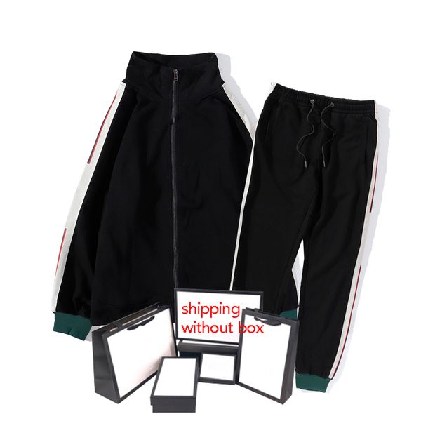 

men fashion tracksuits long sleeve jackets + pants two pieces casual letter printed clothing suits mens womens sets 2 colors, Gray