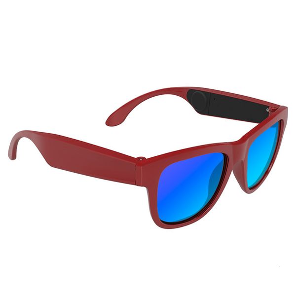 

highend accessories glaccy oem newly headset compatible ar glass wirels headphone audio smart sunglass, Black