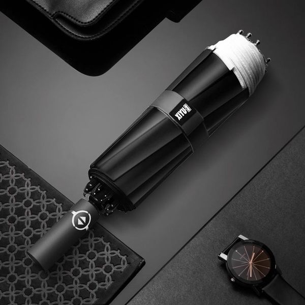 

umbrellas guarda chuva windproof inverted ladies umbrella automatic folding outdoor black coating paraguas hombre rain gear