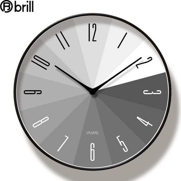 

wall clocks large metal clock modern design nordic watches home decor silent kitchen horloge murale moderne reloj