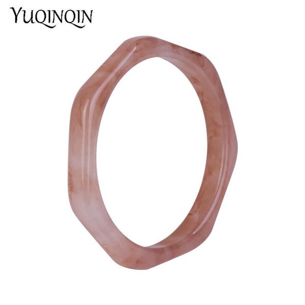 

classic resin cuff fashion bracelet bangles for women 2021 geometric acrylic bracelets female simple charm party jewelry bangle, Black