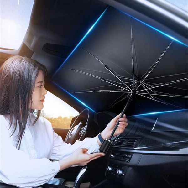 

car sunshade sun umbrella foldable parasol auto front window covers windshield shade cover protector accessories