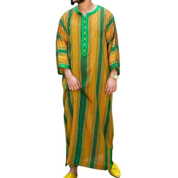 

ethnic clothing skin-friendly men robes muslim jubba thobes arabic islamic comfortable to wear h7ef, Red