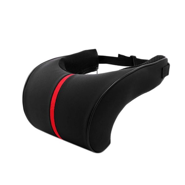 

seat cushions car memory headrest comfortable breathable pillow pu leather neck