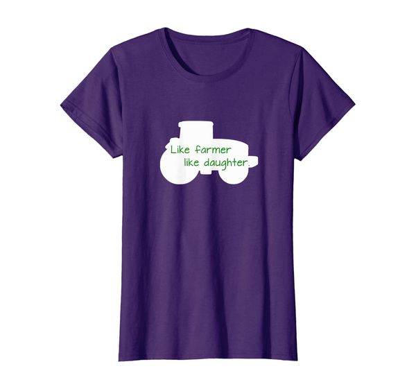 

farmers daughter tshirt : farming t shirt for girls gift, White;black