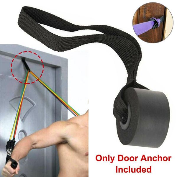 

resistance bands body building fitness yoga over door anchor elastic band tube training home school gym