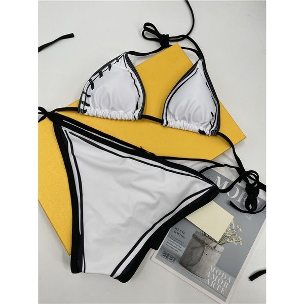 

women underwear bikini womens swimsuit swimwear one piece bathing suit summer bikinis womans designers clothes 2 pieces, White;black