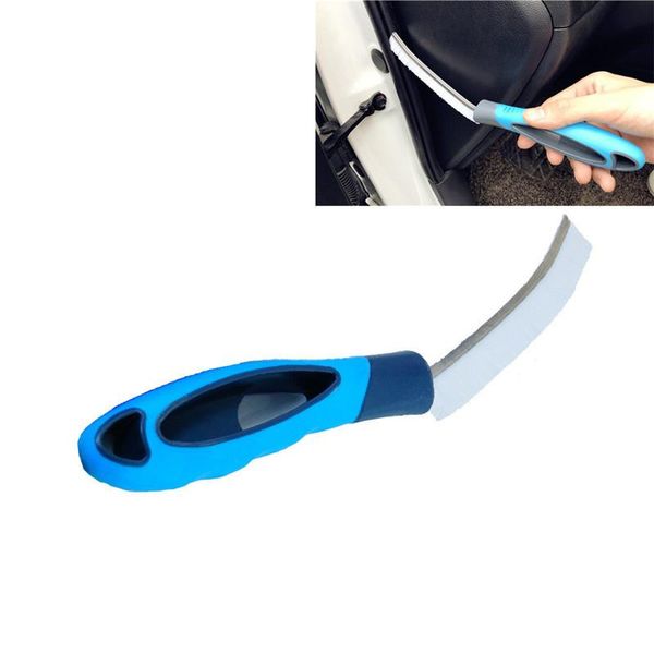 

car sponge automobiles door window seal strip cleaning brushes multipurpose hand-held groove gap tools interior brush