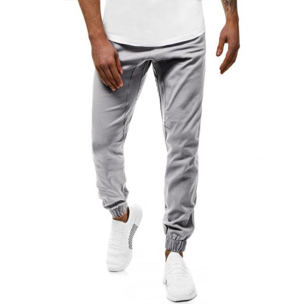 

men's pants missky men streetwear casual autumn winter solid color buttons sweatpants pantalones hombre trousers male, Black