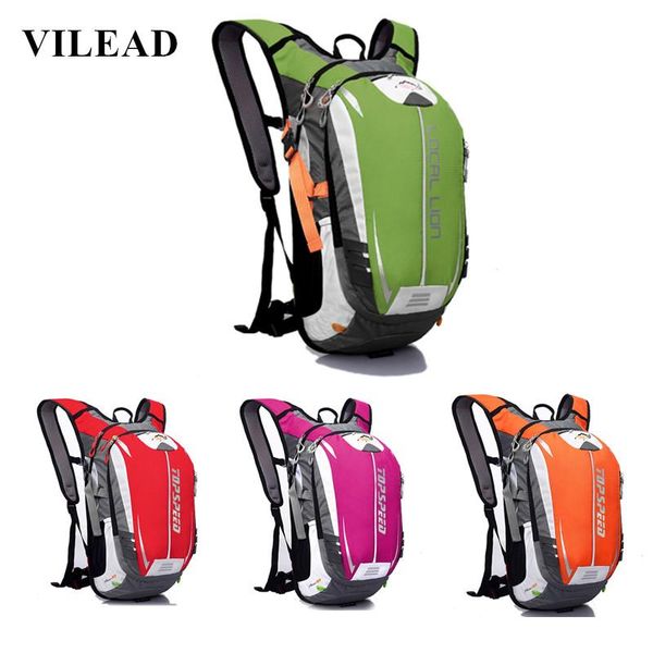 

vilead 18l waterproof polyester travel backpack outdoor camping hiking shoulder bag breathable cycling carrying bags