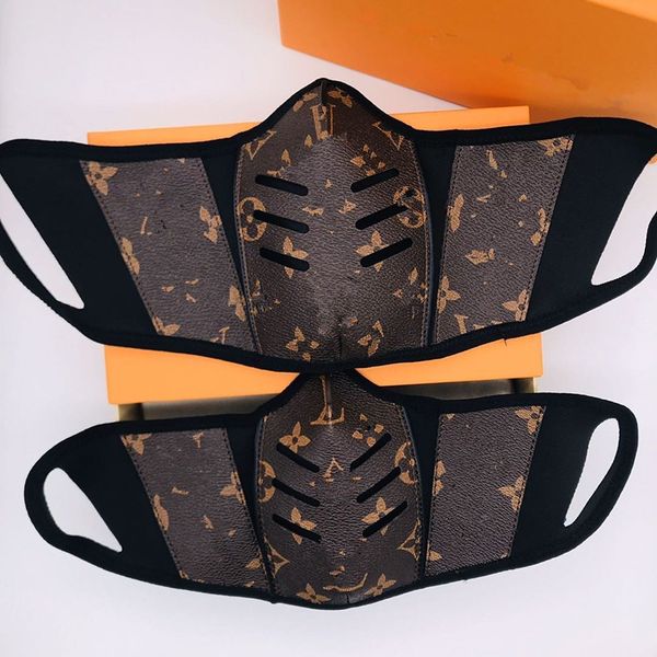 

letter pattern designer masks classic fashion windproof veil