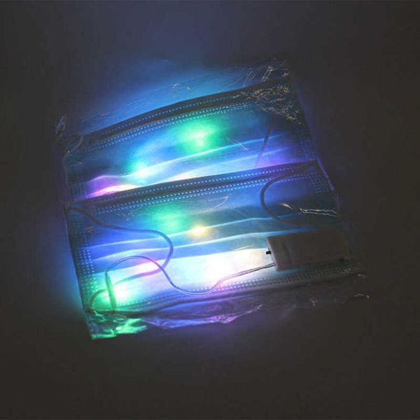 

led light-emitting bar atmosphere prop electronic sound party orcent tiaodi colorful luminous mask