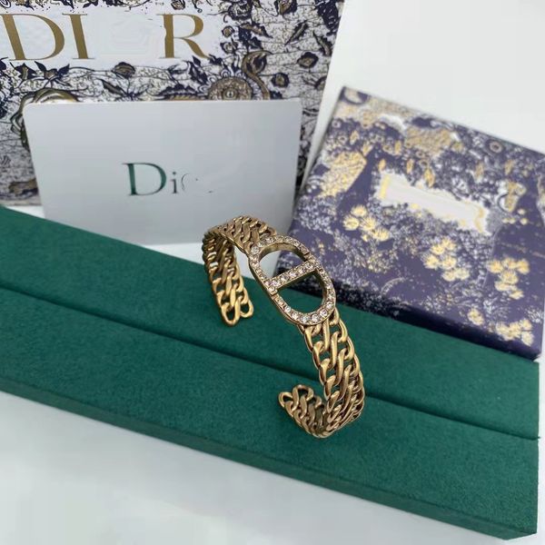 

new letter open bracelet wind fashion red exclusive fine jewel, Black