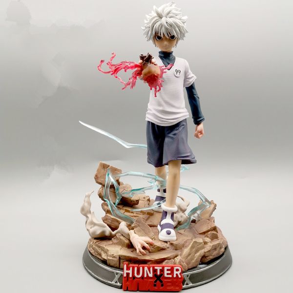 

27cm Hunter x Hunter Anime Figure Gon Freecss & Killua Zoldyck Action Figure Gon Freecss Figure Killua Zoldyck Figurine Toys