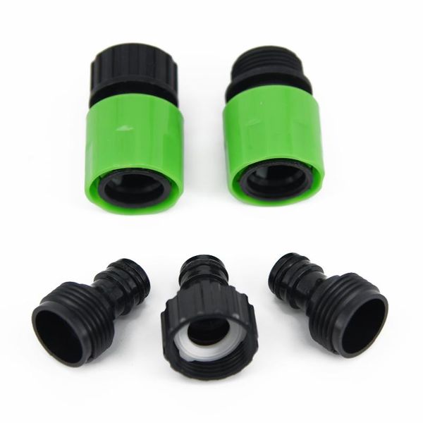 

watering equipments 5 pcs outdoor 3/4 hose pipe fittings set quick garden water connector adapter female end