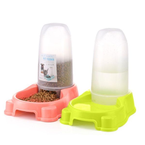 

pet automatic water dispenser puppy kitten feeder bowl dog drinker feeding dish cat bowls & feeders