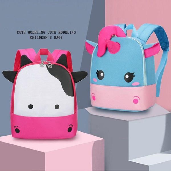 

school bags kindergarten backpack boys and girls pre-school middle large class baby's backpac
