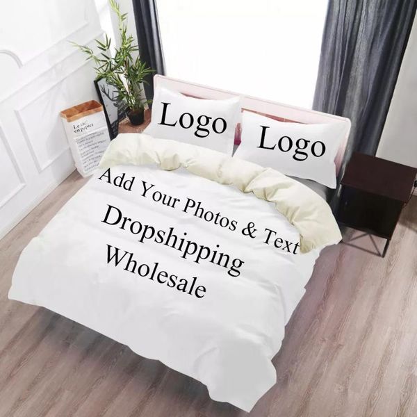 

bedding sets hugsidea custom 3d printed duvet cover pillow case 3pcs diy personalized set for kids home textiles drop