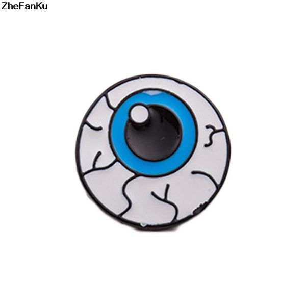 

pins, brooches 1pc zinc alloy enamel eye teeth brain heart pins human body organs for womens jewelry needle brooch lapel pin collar, Gray