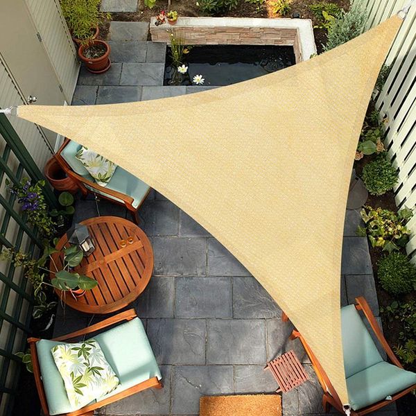 

shade sail outdoor garden backyard awnings triangle sun awning waterproof uv blocking shelter party tent