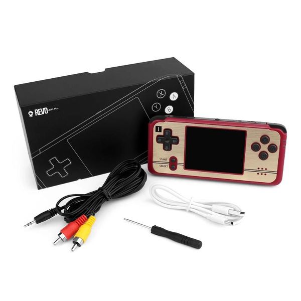 

portable game players k101 plus 64 bit handheld console mini video player 3 inch screen machine support dual core system gift