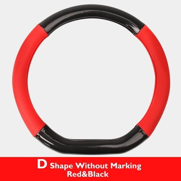 

steering wheel covers red black cover d\\\" shape outer diameter