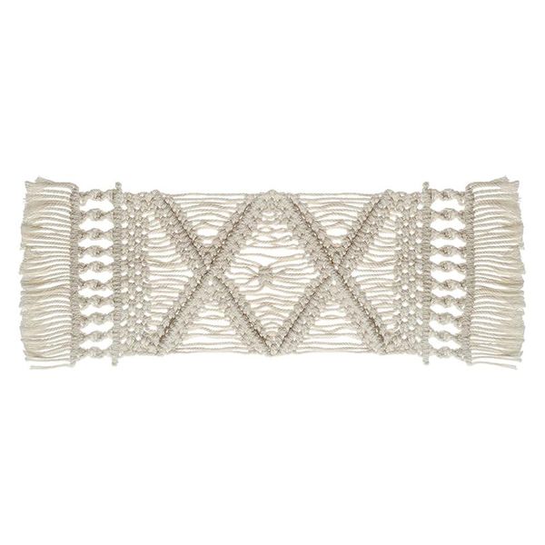 

cotton braid handmade macrame cup cushion bohemia style non-slip mat heat insulation table coffee mats & pads