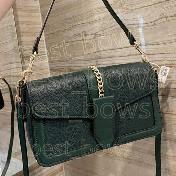 Designer di lusso borsa da postino quadrata piccola da donna di alta qualità 2021 Borsa a tracolla classica da donna Borse pochette moda borse a tracolla madre portafoglio con patta ragazza