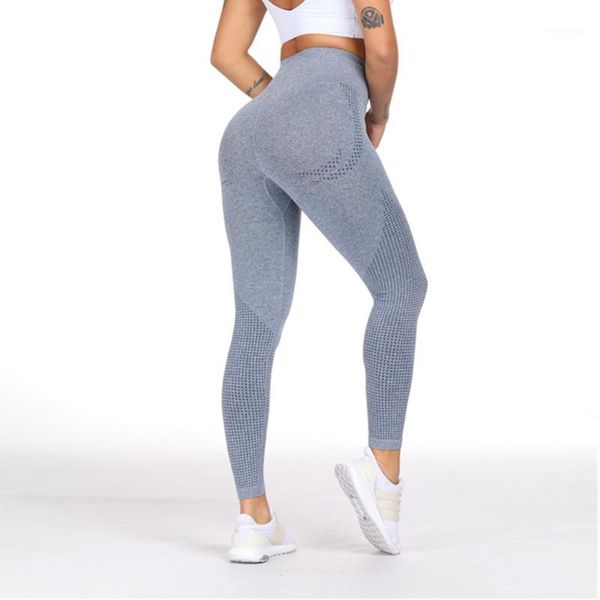 

yoga outfit seamless high waist gym leggings push up leggins sport women compression tights fitness running pants energy