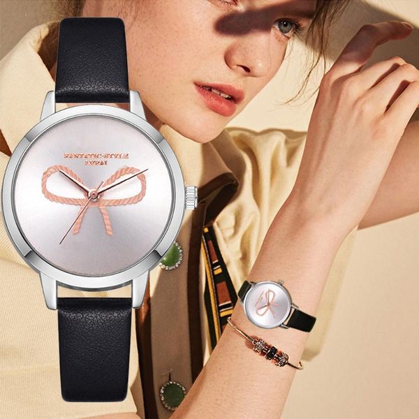 

wristwatches lvpai 3d embossed women dress watches fashion leather creative quartz clock ladies wrist watch relogio feminino *e, Slivery;brown