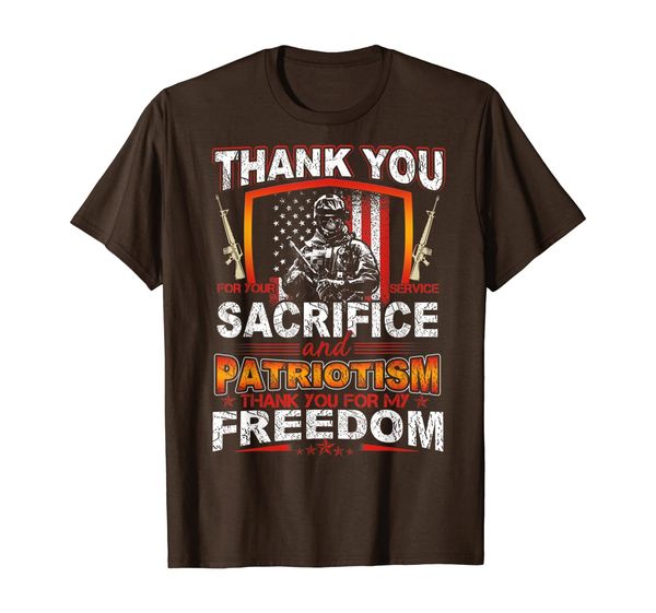 

thank you for your service sacrifice memorial veterans day t-shirt, White;black