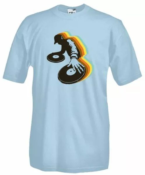 

j07 shirt dj music vintage vinyl old school lp, White;black