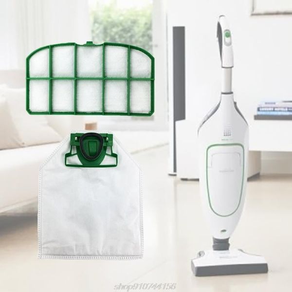 

vacuum cleaners 6pcs dust bag + 2pcs hepa filters fragrance blocks for vk200 cleaner replacement parts m26 21 dropship