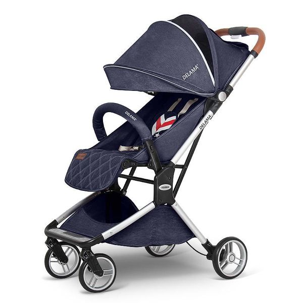 

stroller light folding can sit lie ultralight small pocket car carts children's baby cribs