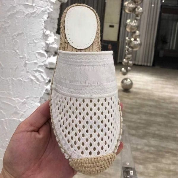 

80% off shoes hollow fisherman slipper embroidery flat shoes straw woven loafers three-dimensional single handmade sewing women 4zbe, Black