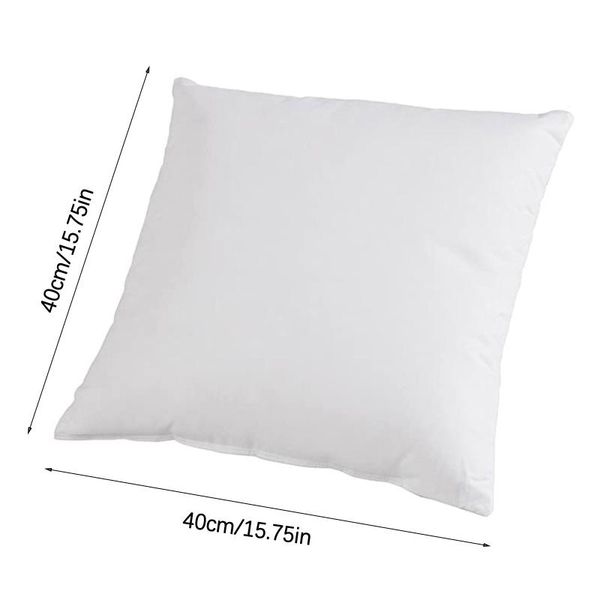 

pillow 40x40cm headboard cushion core non-woven cloth with woolen pillows home inner filling cotton-padded