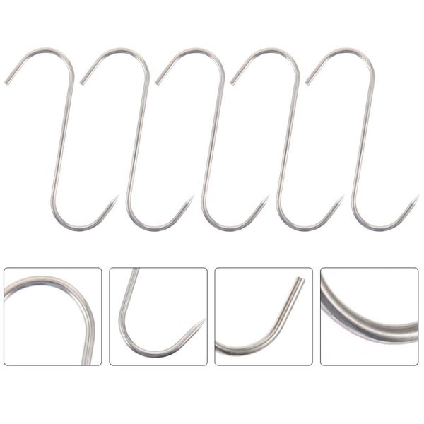 

hooks & rails 10pcs processing butcher hook for bacon hams