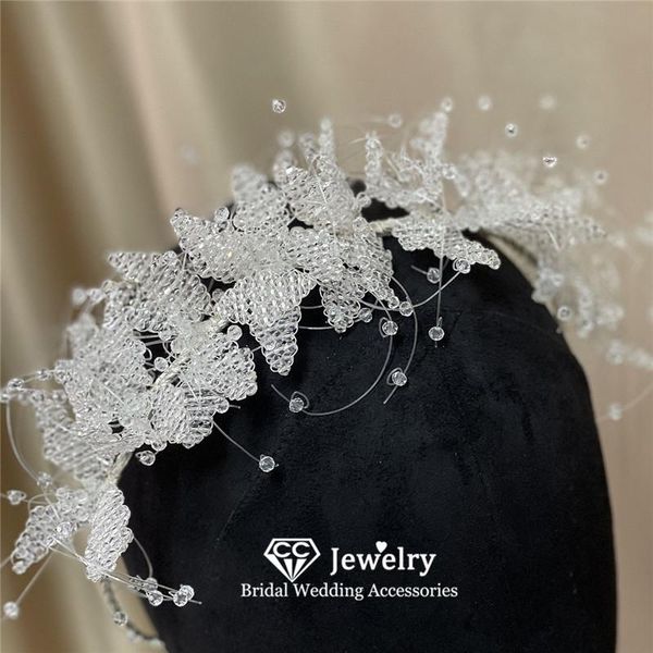 

hair clips & barrettes crown for women wedding accessories engagement jewelry bridal diadems headbands tiaras and crowns gif, Golden;silver