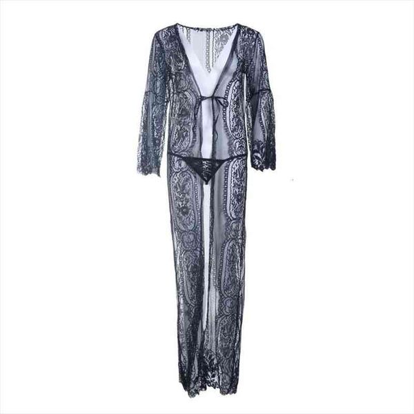 

women see-through cover up sarong kaftan long dresses summer beach female ladies holiday casual maxi dress arrivals, Black;gray