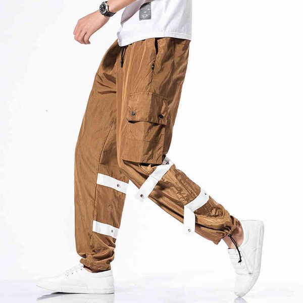 

men's pants drop male sweatpants joggers 2021 summer mens loose men harajuku streetwear hip hop harem trousers 88wp, Black