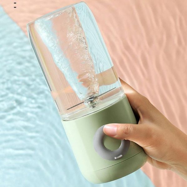 

portable blender electric usb mixer juicer machine 500ml mini smoothie processor hand held personal fruit squeezer juicers