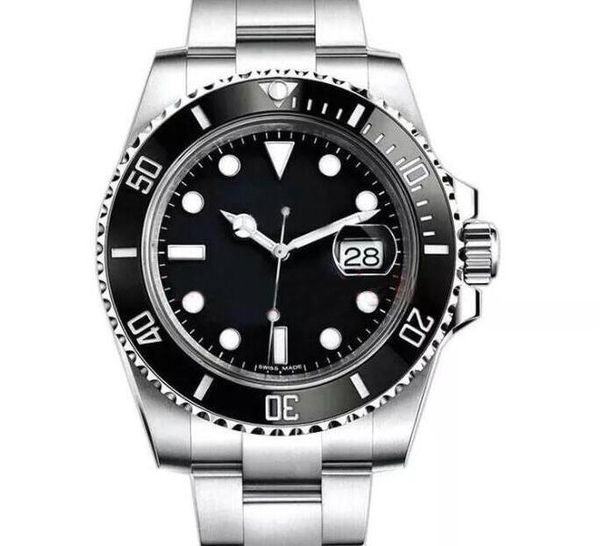 

ceramic bezel mens luxury watch mechanical automatic 2813 movement stainless steel u1 watches oyster sports self-wind luminous wristwatches, Slivery;brown