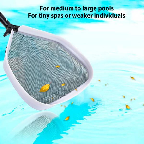 

inch pool leaf skimmer fine net swimming portable cleaning supplies outdoor tubs accessories &