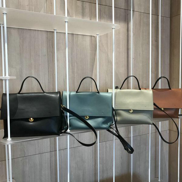 

70% off design handbag 2020 trend autumn and new cowhide women's bag ch9d