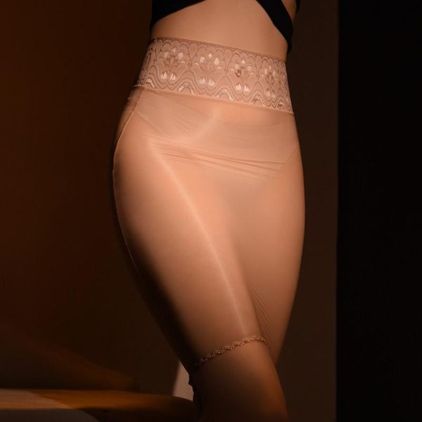 

skirts lace high waist shiny ladies straight skirt tight pencil cute see through micro candy color, Black