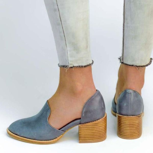 

dress shoes woman pointed high heels toe slip on women's square women pumps 2021 ladies casual female pu leather plus size, Black