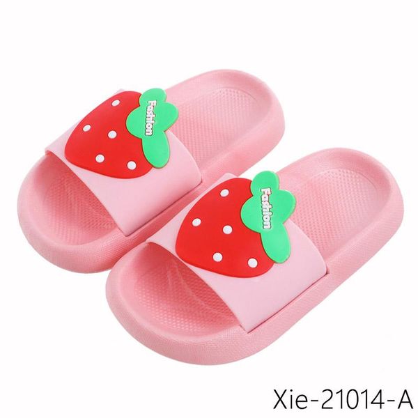 

slipper cartoon flip flops slippers for boy girl summer kids beach sandals non-slip candy color wing baby children shoes, Black;grey